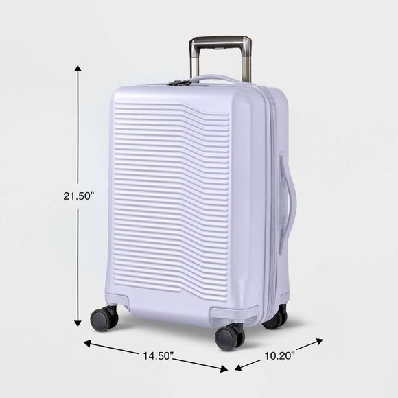 Open Story - Signature Hardside Carry On Spinner Suitcase Matte Matte Thistle - Picture 5 of 5